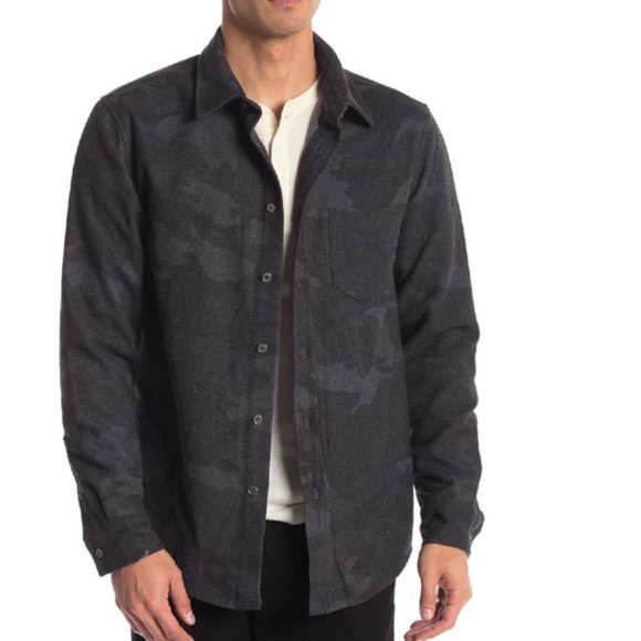 Slate & Stone Grey Camo Overshirt - Picture 2 of 8